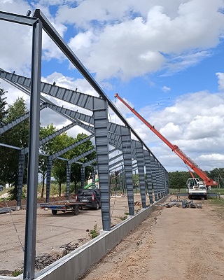 Kasmonta - Metalinių konstrukcijų surinkimas, auto krano nuoma